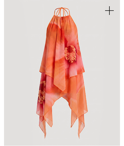 Wylma Mini Dress — Orange Blossom