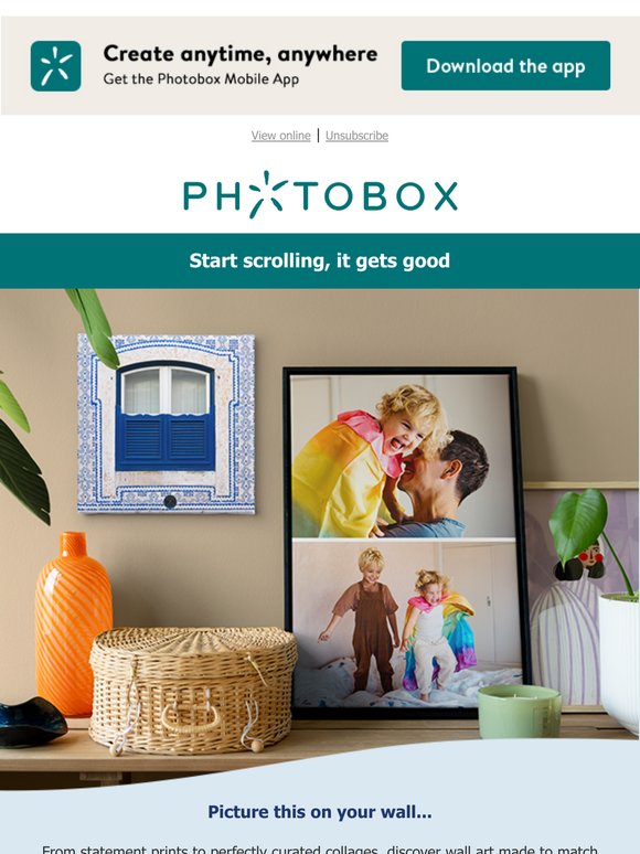 Oh hello... 40% off wall art from €35+
