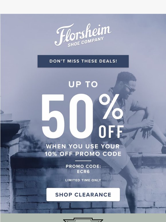 Unlock extra clearance savings 🔓
