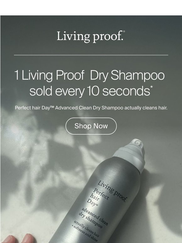A dry shampoo that ACTUALLY cleans hair