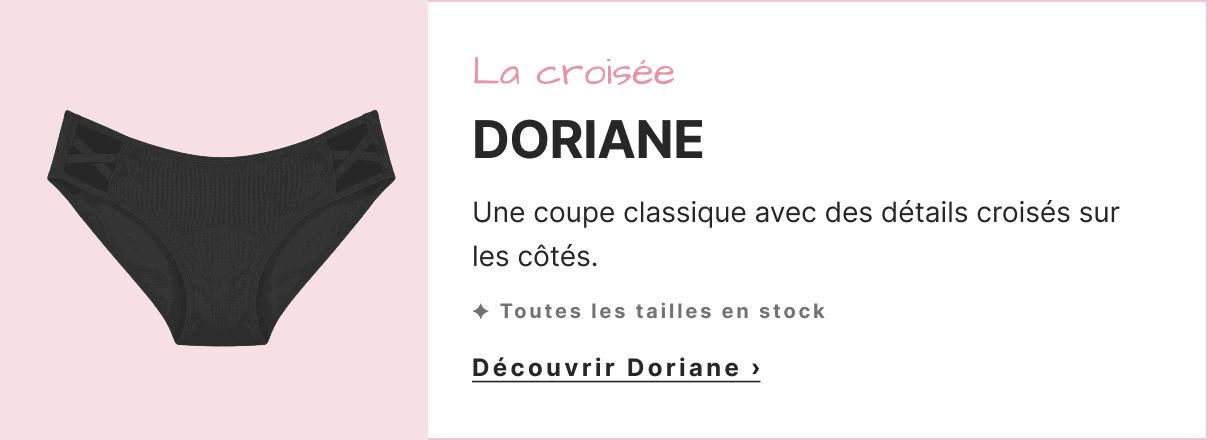 Culotte croisée Doriane