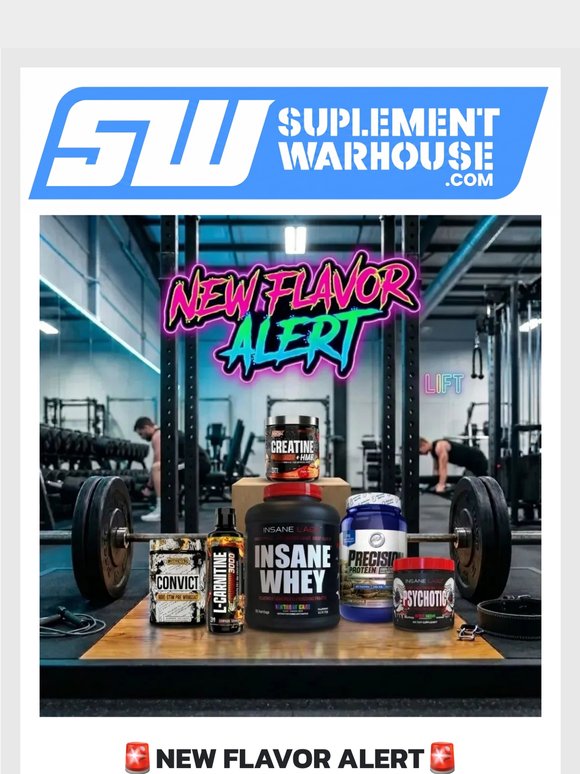 Your Favorite Brands Just Dropped New Supps & Flavors