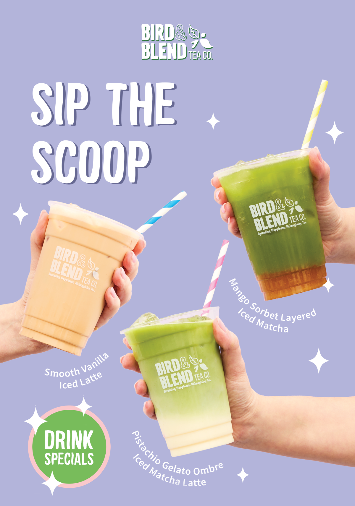 Spring Matcha Drink Specials