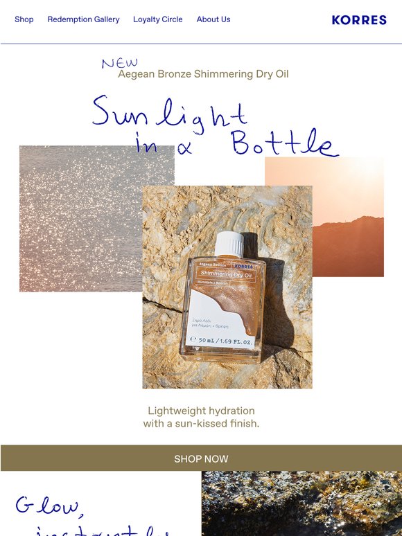 NEW IN: Aegean Bronze Body Oil