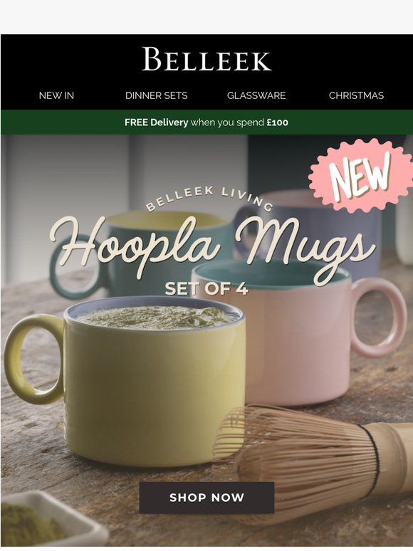 NEW, Just landed — and your mug cupboard will never be the same again!