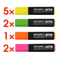 Lot de 10 surligneurs</br>« Highliner »