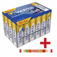 Lot de 24 piles « Energy » Mignon / AA / LR06