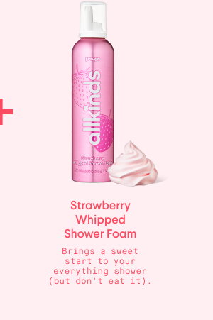 Strawberry Whipped Shower Foam