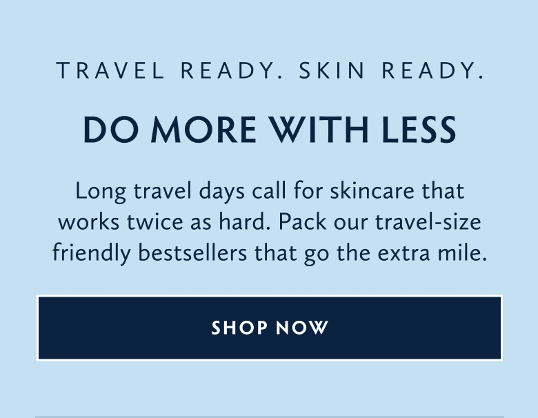 Travel Ready Skincare