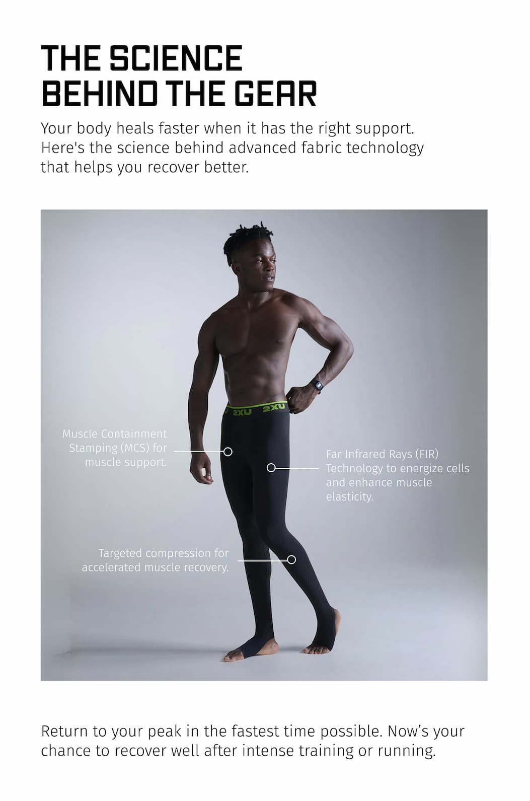 THE SCIENCE BEHIND THE GEAR 