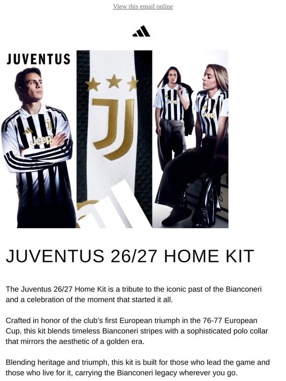 JUVENTUS 26/27 HOME KIT