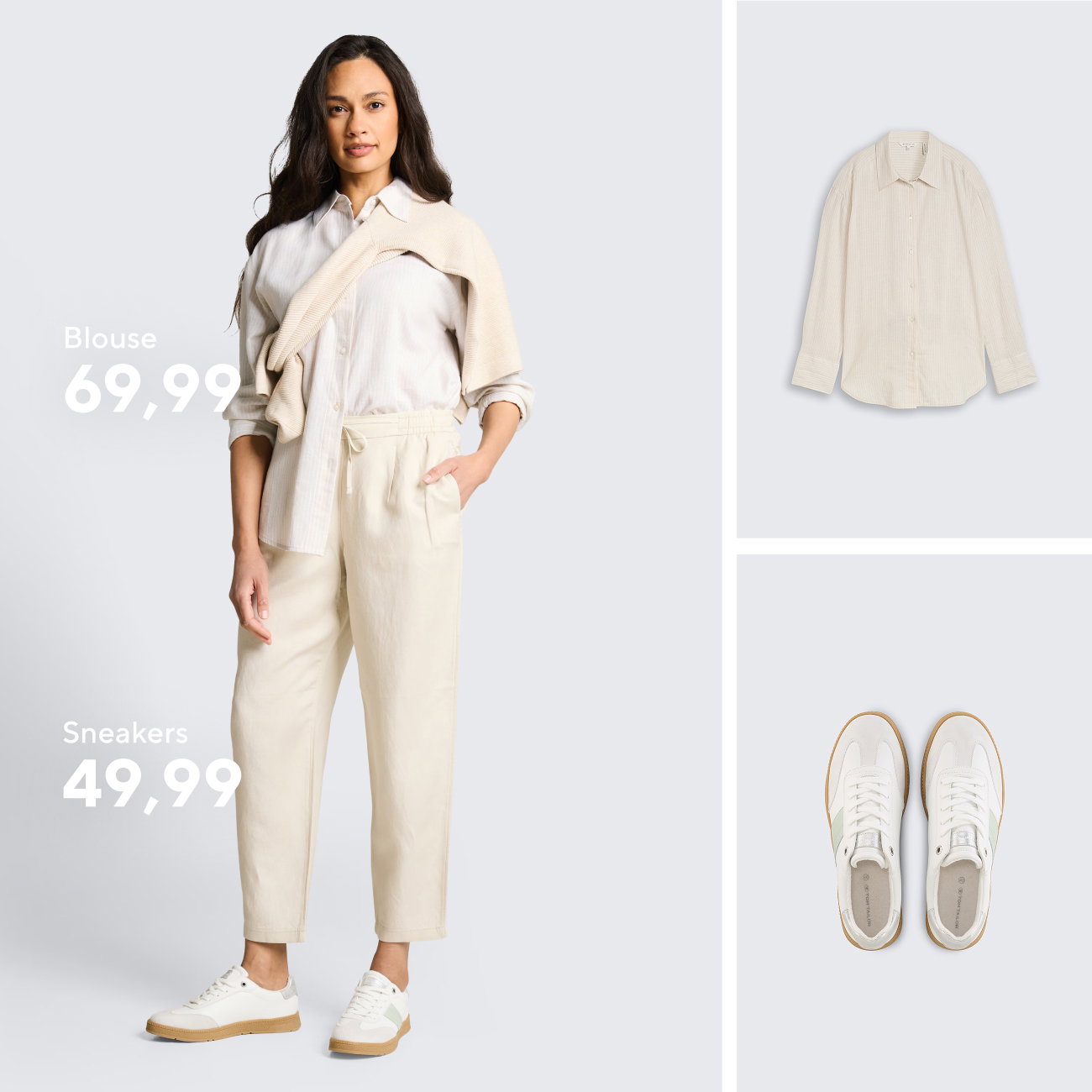 Kleding shoppen - Details met één klik