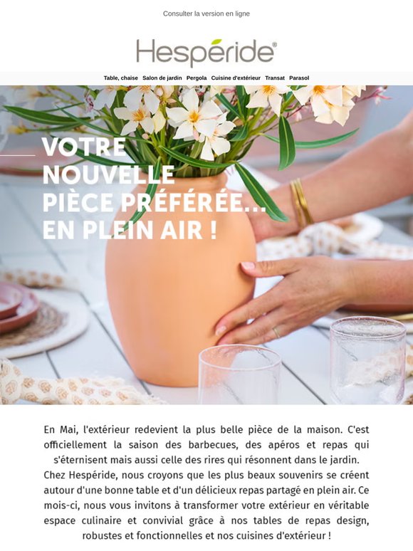En mai, on se retrouve autour de la table 💐