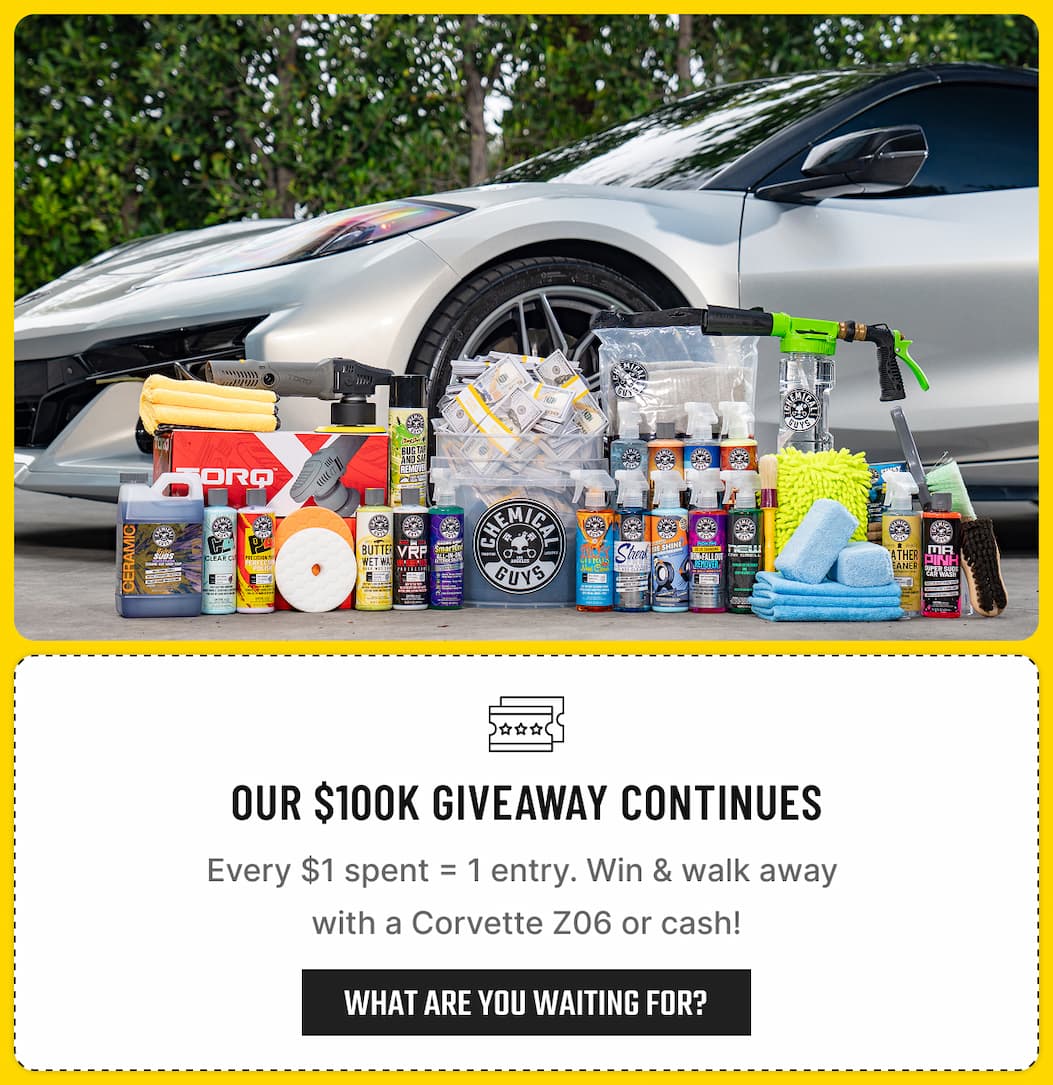 $100K Giveaway: Every $1 Spent = 1 Entry