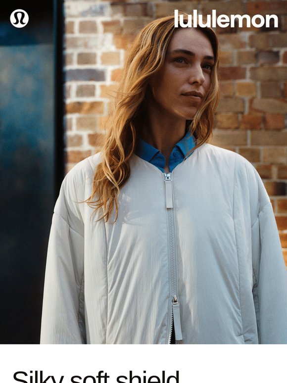 New jacket for a new season.