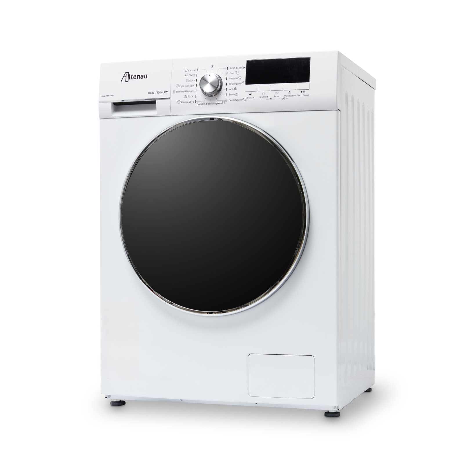 Image of Altenau Xg80-7528nl2w Wasmachine – 8 Kg 1200 Rpm Wit | Energiezuinig & Stijlvol | Nieuw