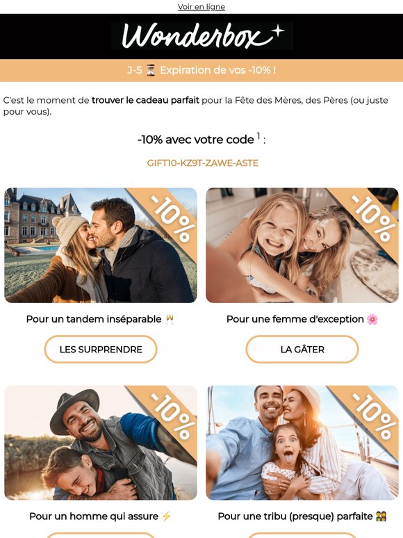 Avez-vous profité de vos -10% ?
