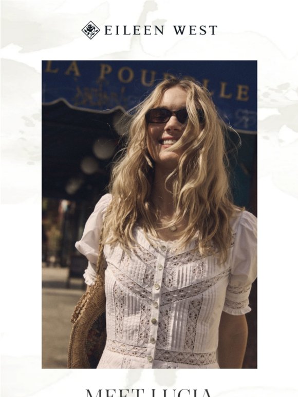 Soft Cotton & Delicate Lace: Meet Lucia