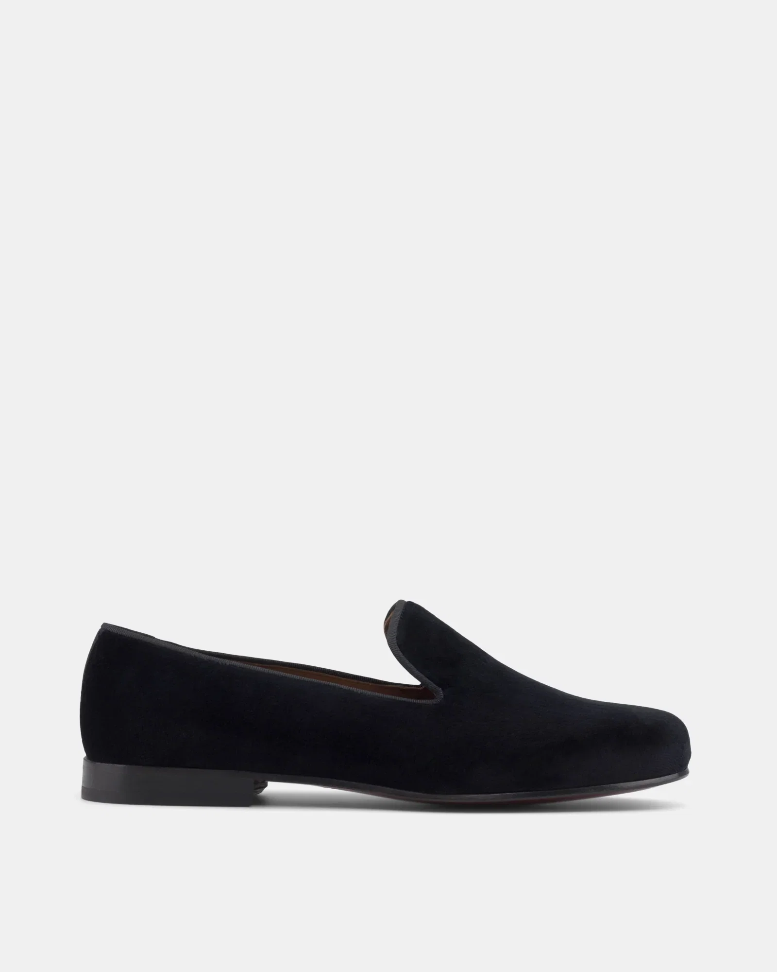 Image of Black Velvet Slippers