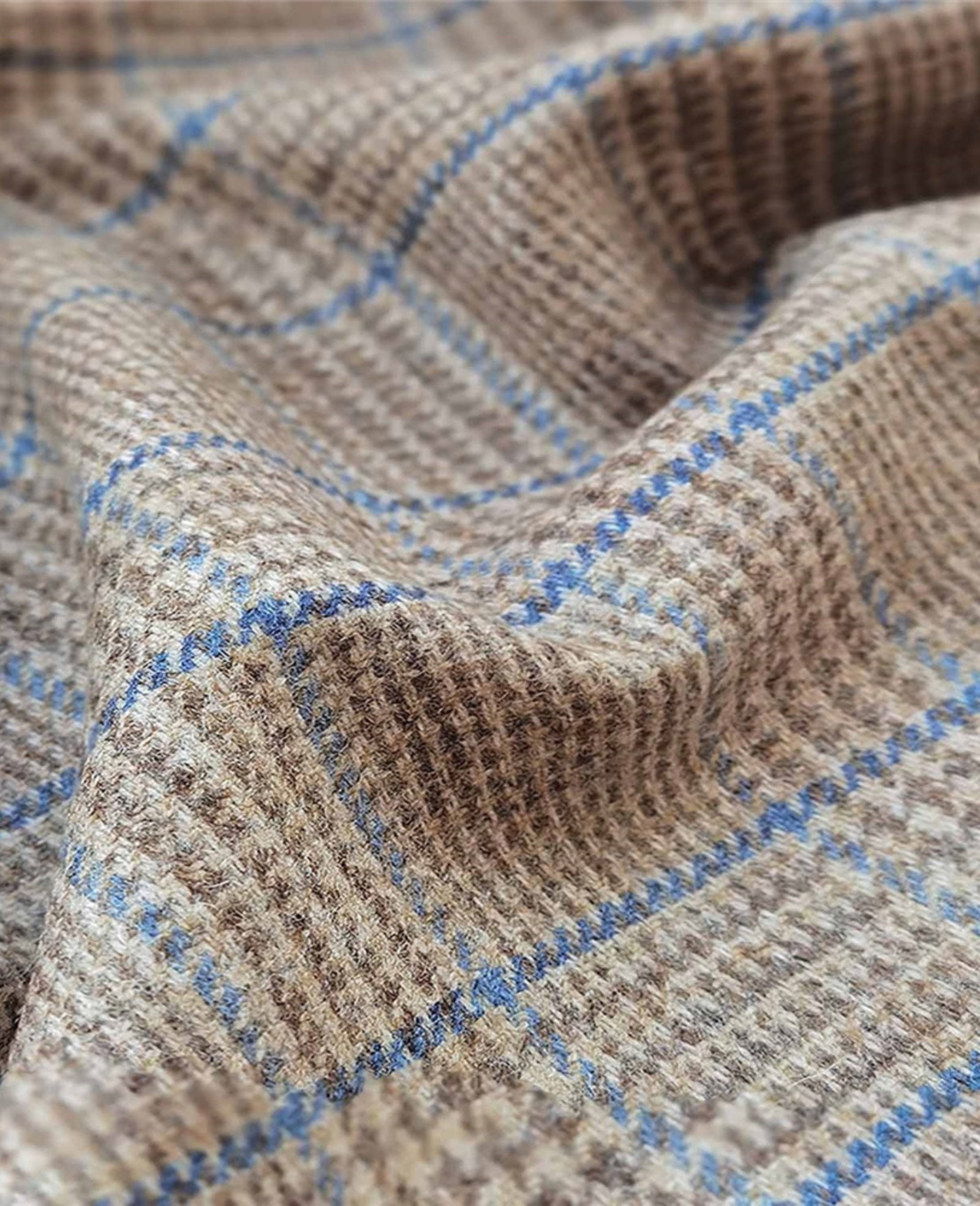 Image of Rockall - Glen Check Donegal Tweed