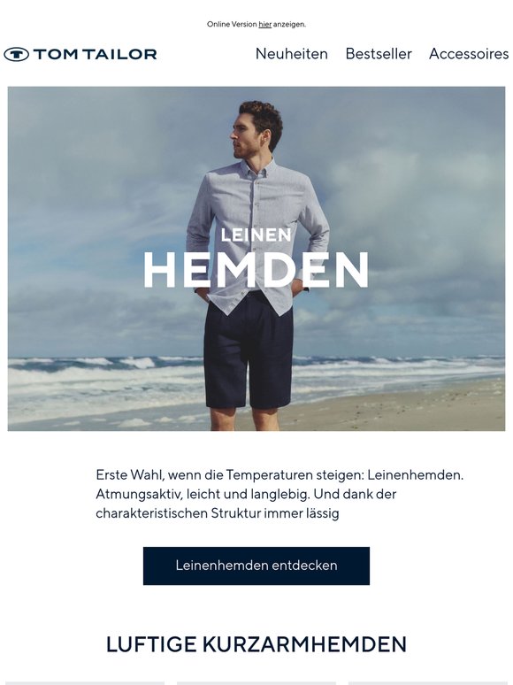 Luftig-leichte Leinenhemden für warme Tage ☀️