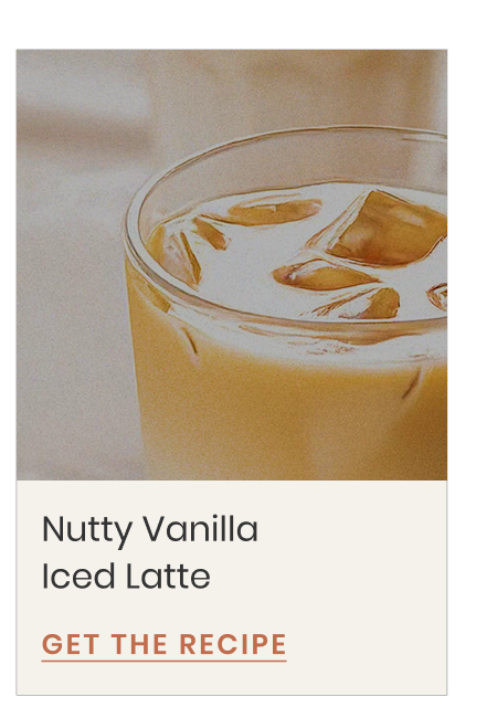Nutty Vanilla  Iced Latte