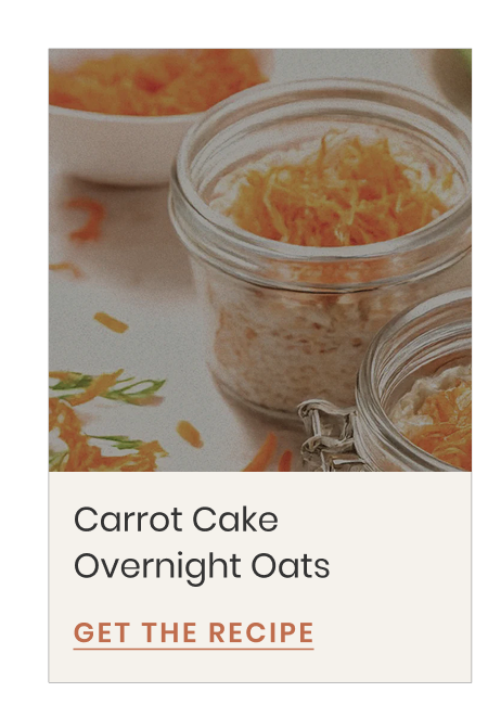 Carrot Cake Overnight Oats