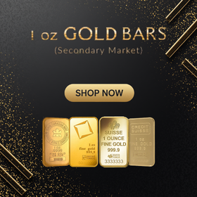 1 oz Gold Bar - Secondary Market