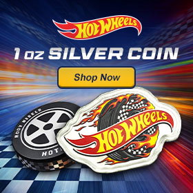 1 oz Silver coin - Hot Wheels