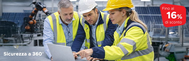 Sicurezza a 360° in ogni ambiente di lavoro