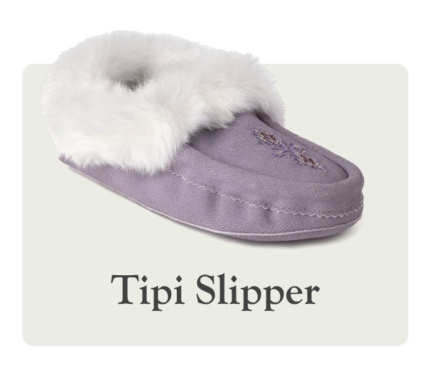 Tipi Slipper in Dusk Purple | Shop Now