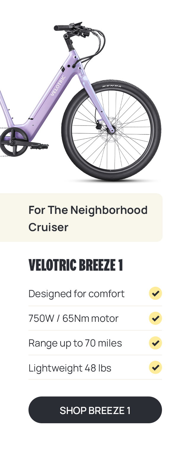 VELOTRIC BREEZE 1