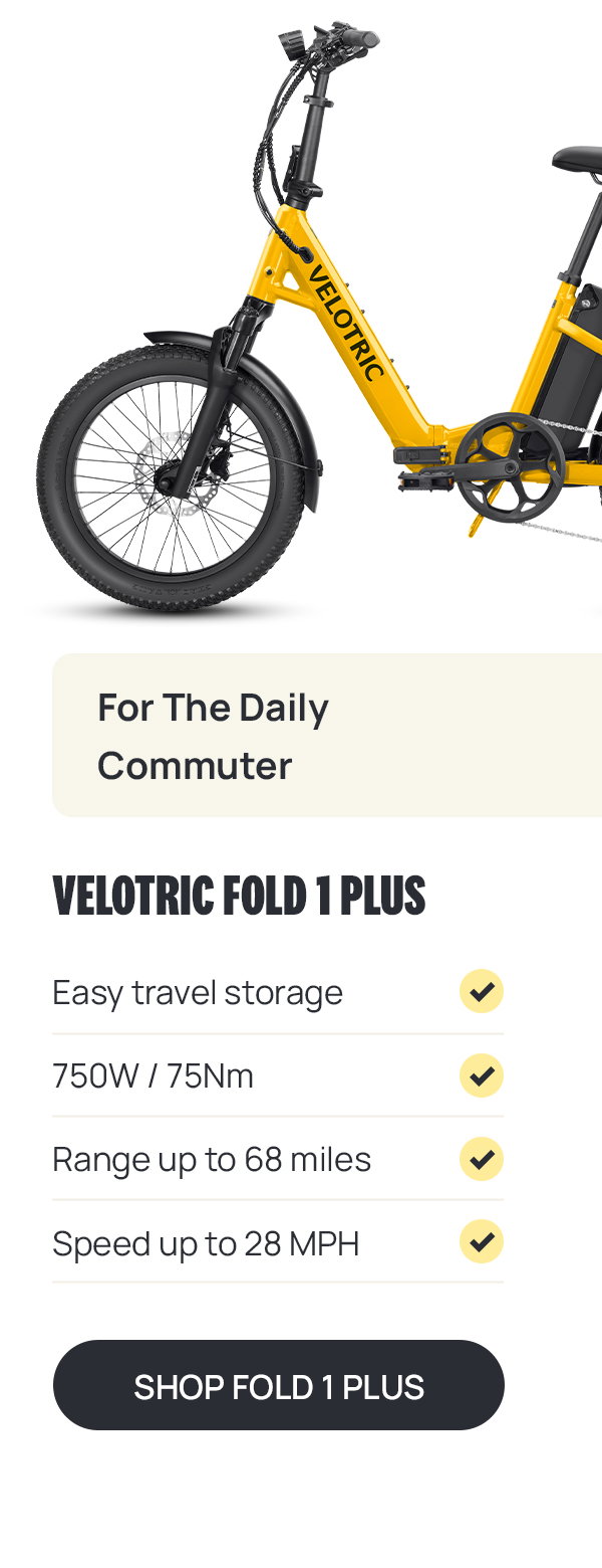 VELOTRIC FOLD 1 PLUS