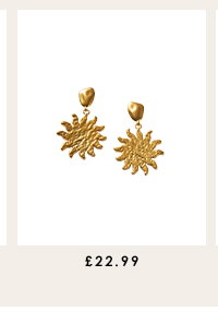 Solesi Sun Waterproof Gold Earrings