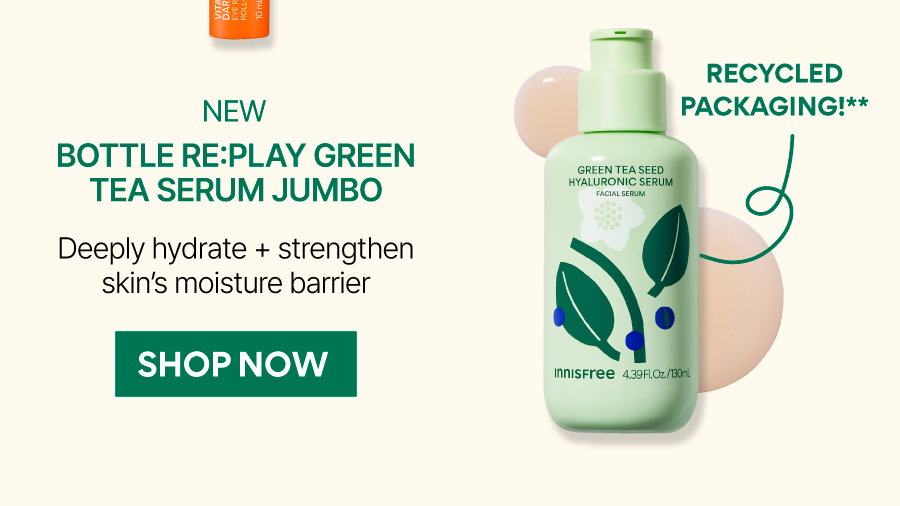 BOTTLE RE:PLAY GREEN TEA SERUM