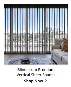 Blinds.com Premium Vertical Sheer Shades | Shop Now >
