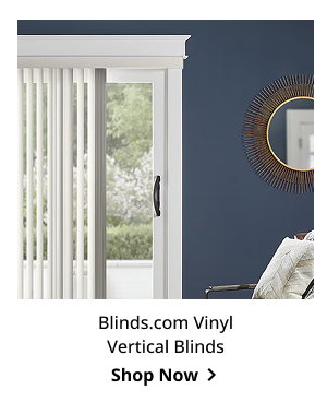 Blinds.com Vinyl Vertical Blinds | Shop Now >