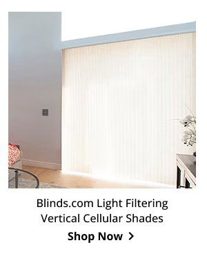 Blinds.com Light Filtering Vertical Cellular Shades | Shop Now >