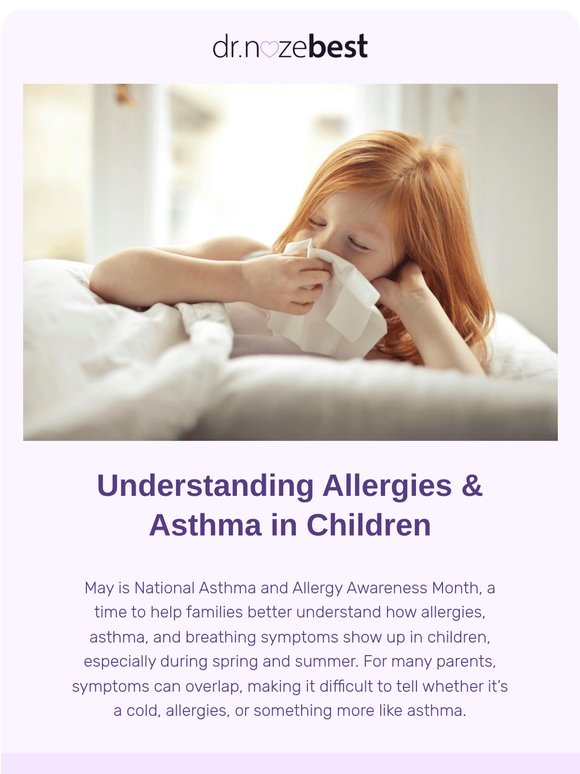 What Parents Should Know About Allergies & Asthma