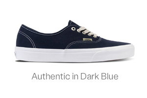 Men's Authentic Sneakers in Dark Blue