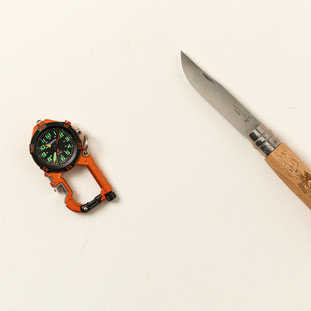 3-in-1 Adventurer's Clip Watch