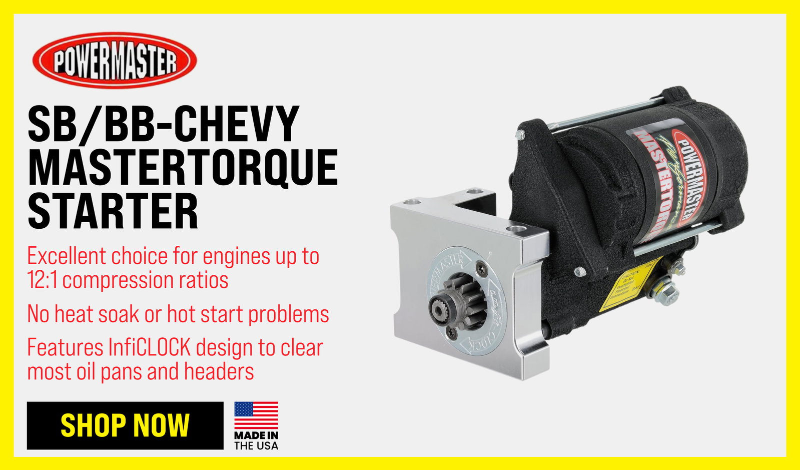SB/BB-Chevy MasterTorque Starter