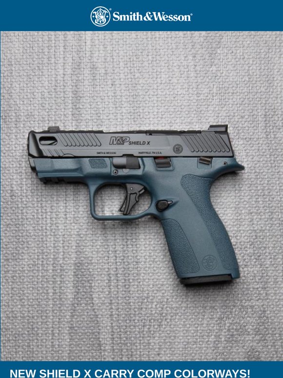 New Shield X™ Carry Comp® Colorways Now Available