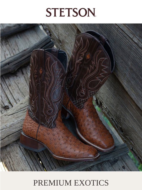 Ostrich Boots and More Exotics