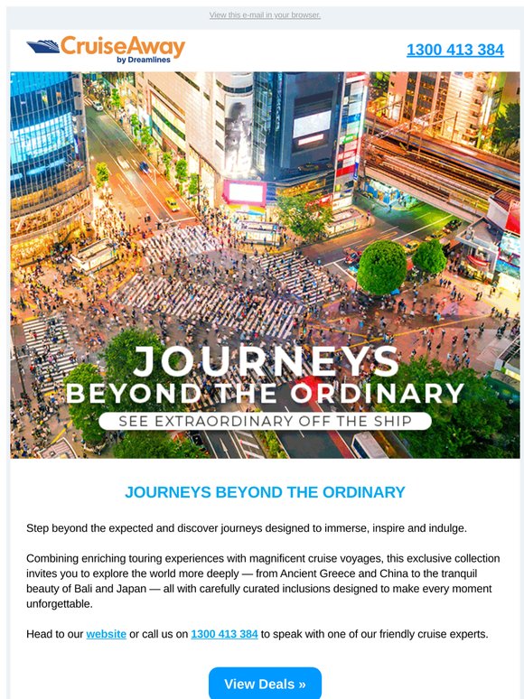 Journeys Beyond the Ordinary — Experiences Like No Other