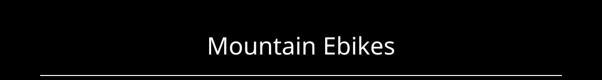 Cyrusher Moutain Ebikes