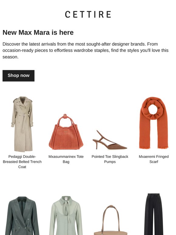 New Max Mara is here