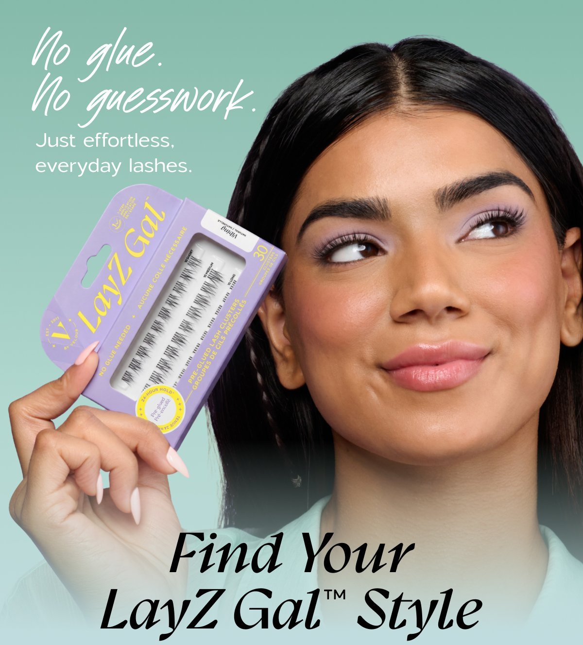 No glue. No guesswork. Just effortless, everyday lashes​