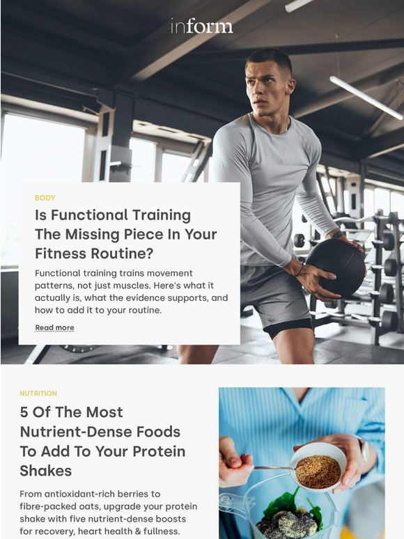 inForm - A round-up of our best content 🌱