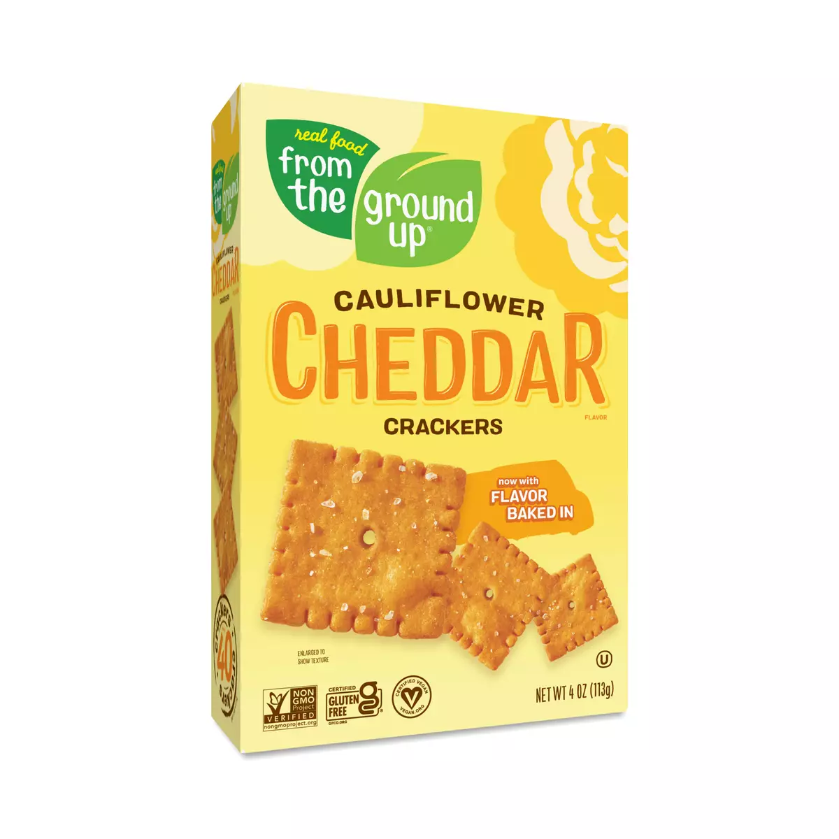 Cauliflower Crackers, Cheddar